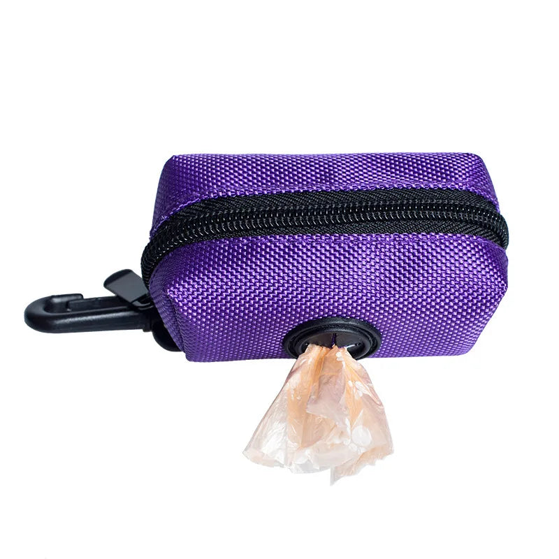 Pet Dog Poop Bag Holder Leash Attachment Adjustable Mini Travel Garbage Bag Dogs Waste Poop Bags Dispenser Pet Cleaning Tools
