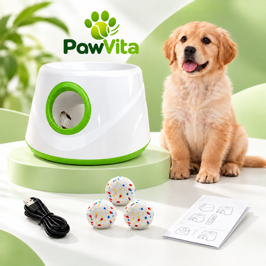Lanzador Automático de Pelotas para Perros