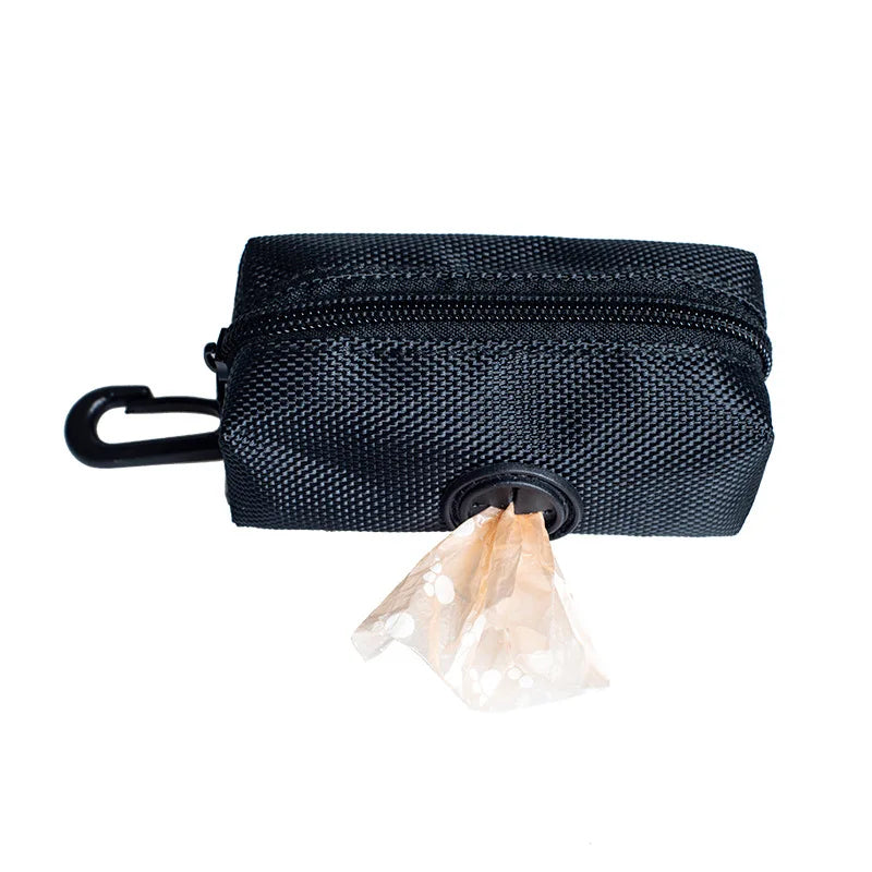 Pet Dog Poop Bag Holder Leash Attachment Adjustable Mini Travel Garbage Bag Dogs Waste Poop Bags Dispenser Pet Cleaning Tools